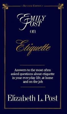 Emily Post on Etiquette image