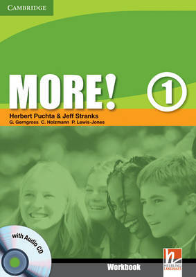 More! Level 1 Workbook with Audio CD: Level 1 by Christian Holzmann image