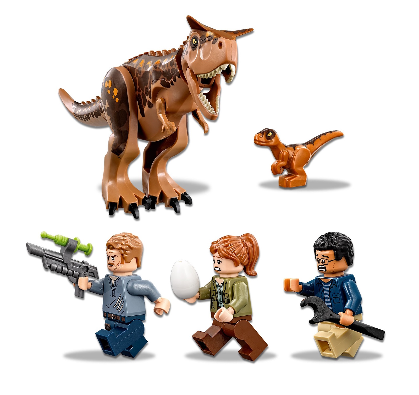 LEGO Jurassic World: Carnotaurus Gyrosphere Escape (75929)