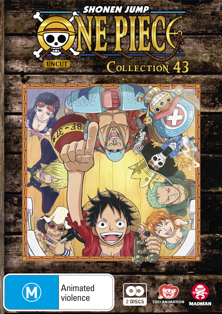 One Piece (uncut) - Collection 43 (Eps 517-528) on DVD