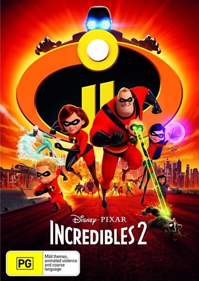 Incredibles 2 on DVD