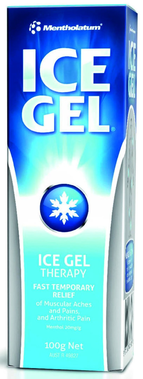 Buy Mentholatum Muscular Pain Relief Ice Gel 100g at Mighty Ape NZ
