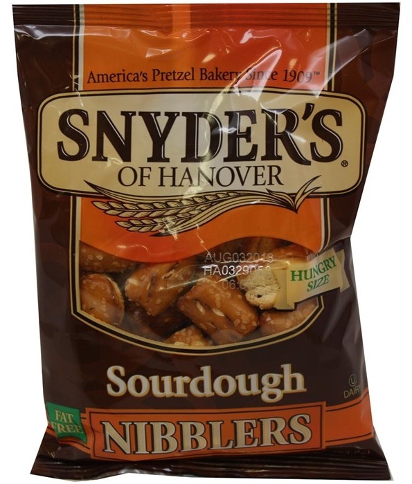 Snyder's Pretzel Nibblers Sourdough (64g) at Mighty Ape NZ