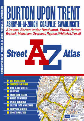 Burton Upon Trent Street Atlas by Geographers A-Z Map Company image