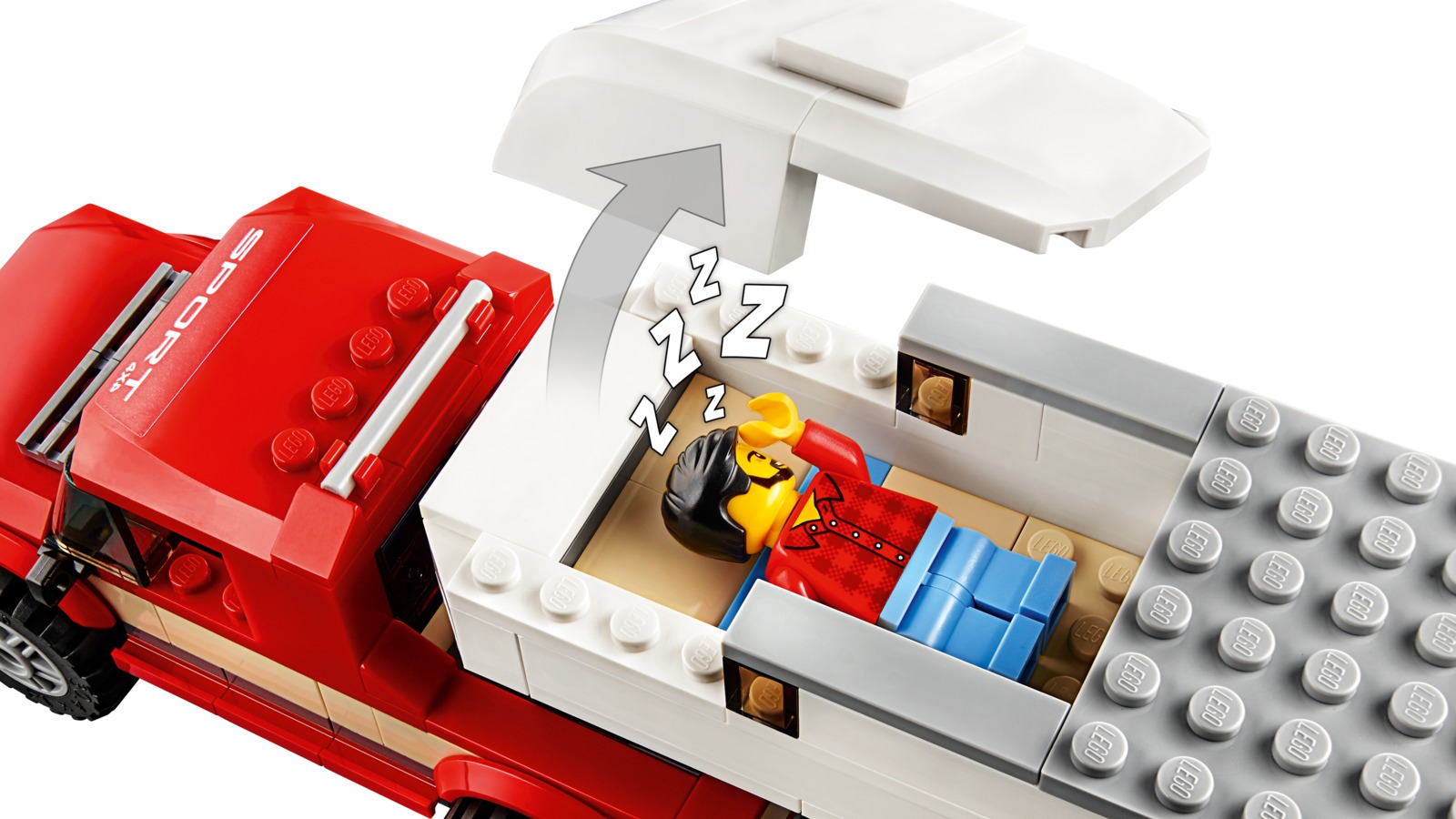 LEGO City: Pickup & Caravan (60182) image