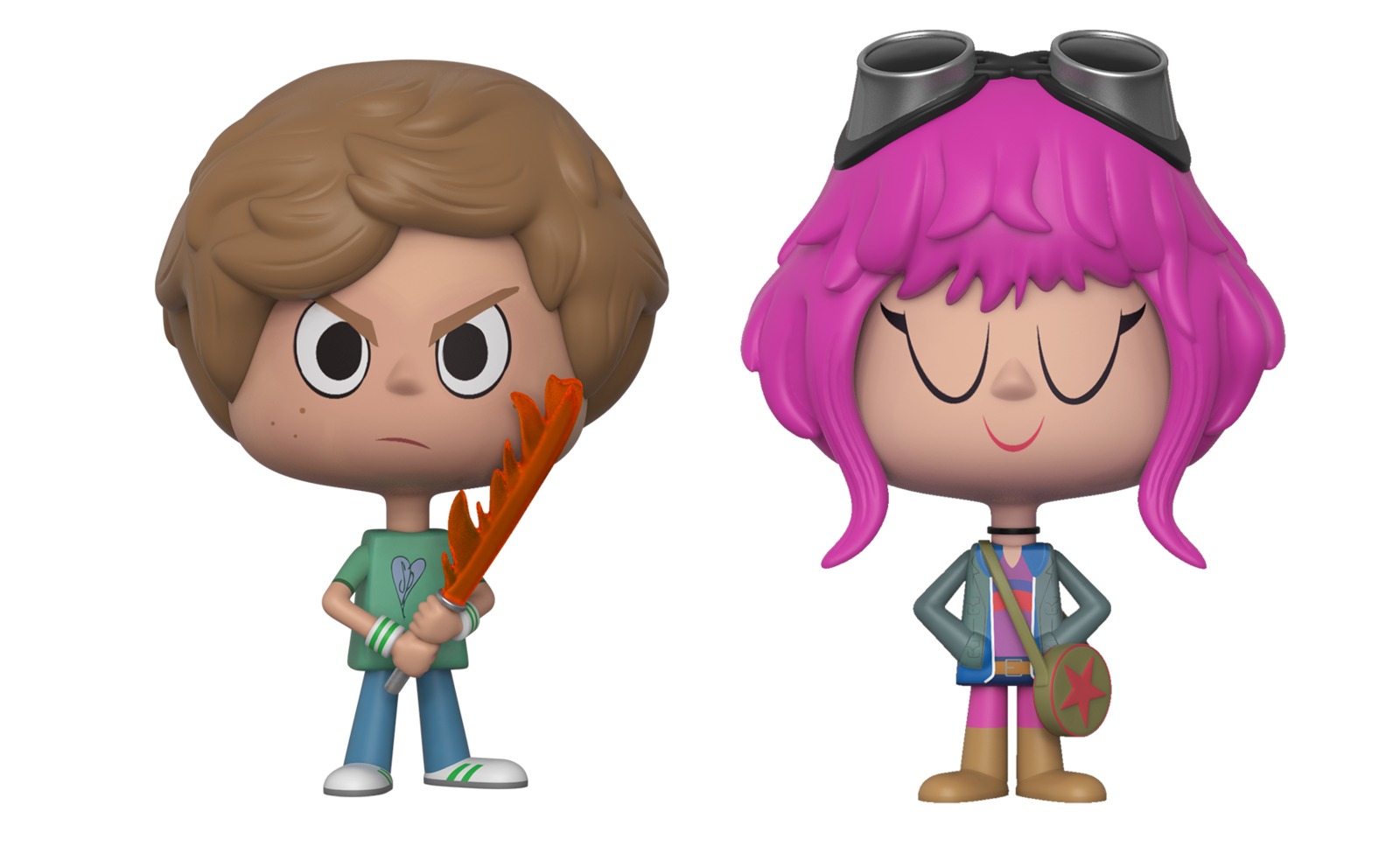 Scott Pilgrim + Ramona Vynl. Figure 2-Pack (LIMIT - ONE PER CUSTOMER) image
