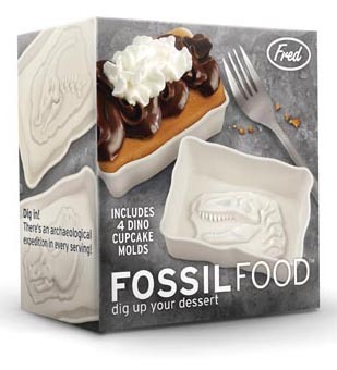 Fossil Food Cupcake Moulds - by Fred image