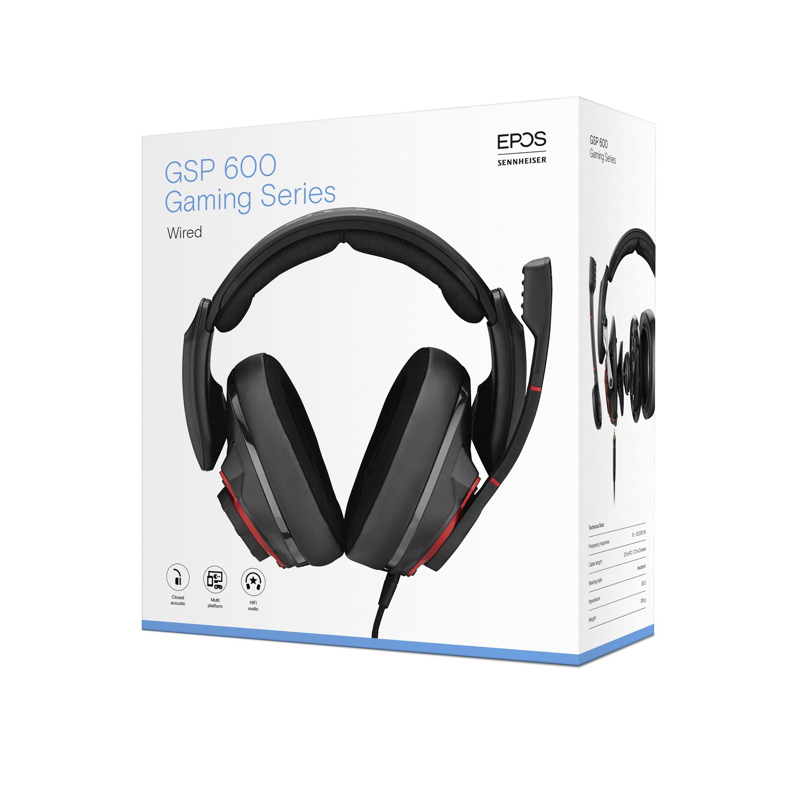 EPOS Sennheiser GSP 600 Gaming Headset for PC image