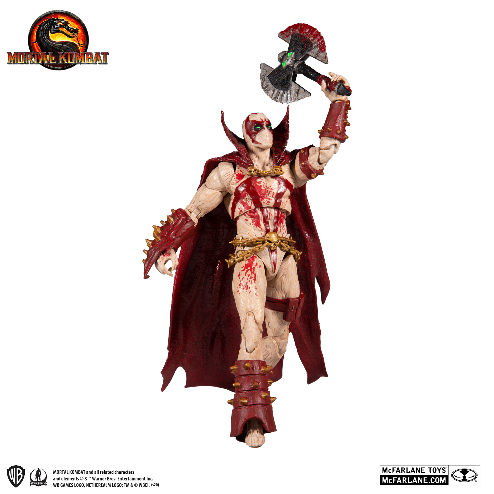 Mortal Kombat: Spawn (Blood Feud Hunter Skin) - 7" Action Figure