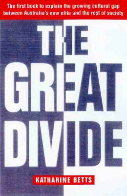 The Great Divide on Paperback by Katherine Betts