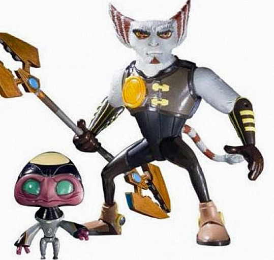 Ratchet and Clank Action Figure Pack Azimuth with Orvus (series 2