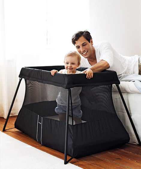 BabyBjorn: Travel Cot Light - Black image