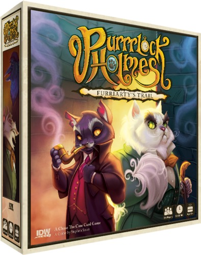 Purrrlock Holmes: Furriarty's Trail - Card Game image