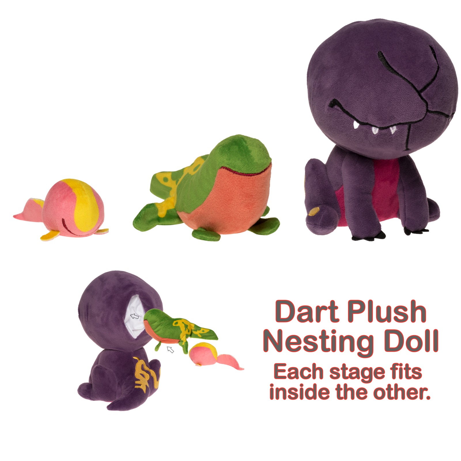 Dart - 9" SuperCute Nesting Plush image