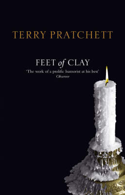 Feet of Clay (Discworld - City Watch) (black cover) by Terry Pratchett image