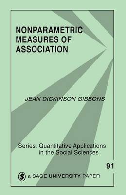 Nonparametric Measures of Association by Jean D. Gibbons image