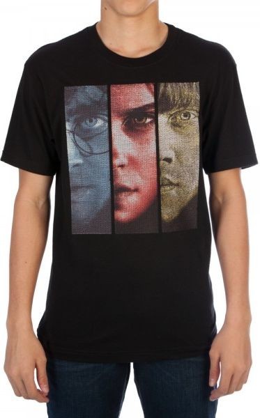 Harry Potter: Faces - Embroidered T 