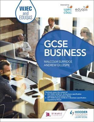 WJEC and Eduqas GCSE Business by Malcolm Surridge image