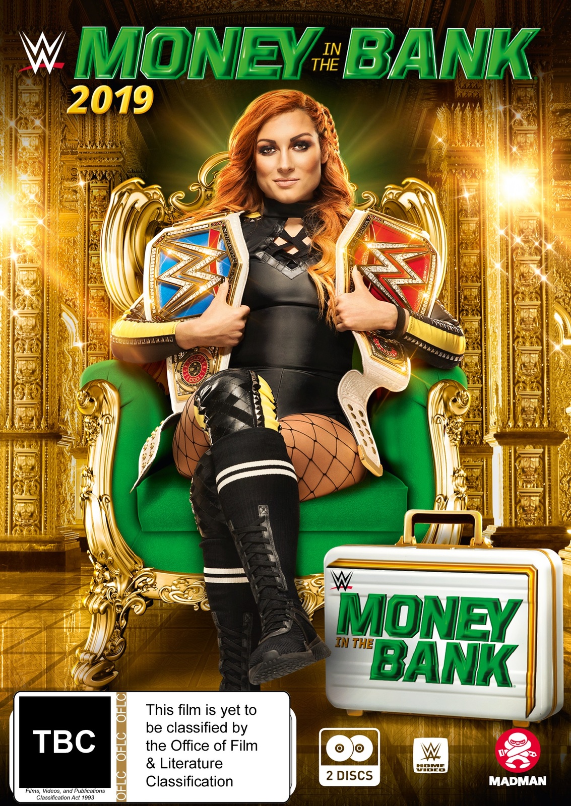 WWE: Money In The Bank 2019 on DVD