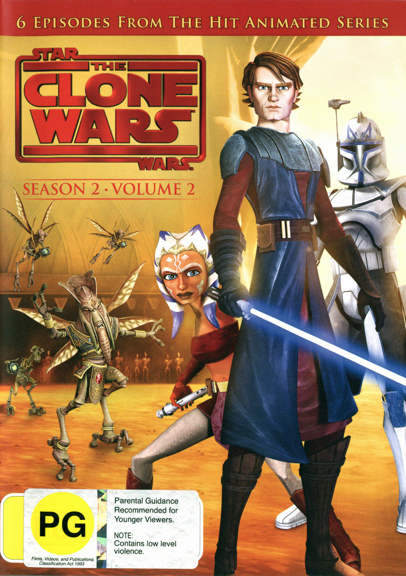 Star Wars The Clone Wars Season 2 Volume 2 DVD Buy Now at