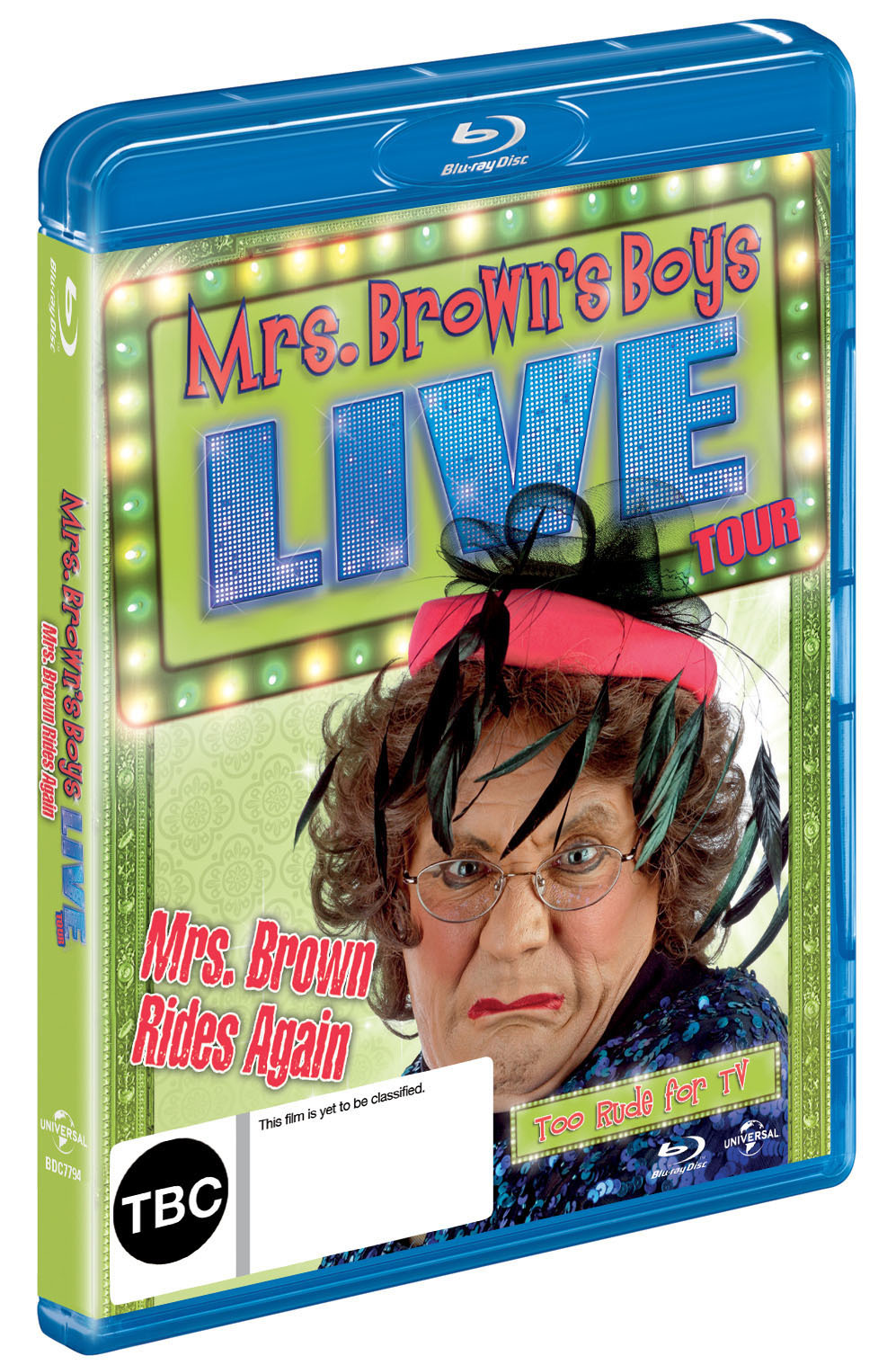 Mrs Browns' Boys Live: Mrs Brown Rides Again on Blu-ray image