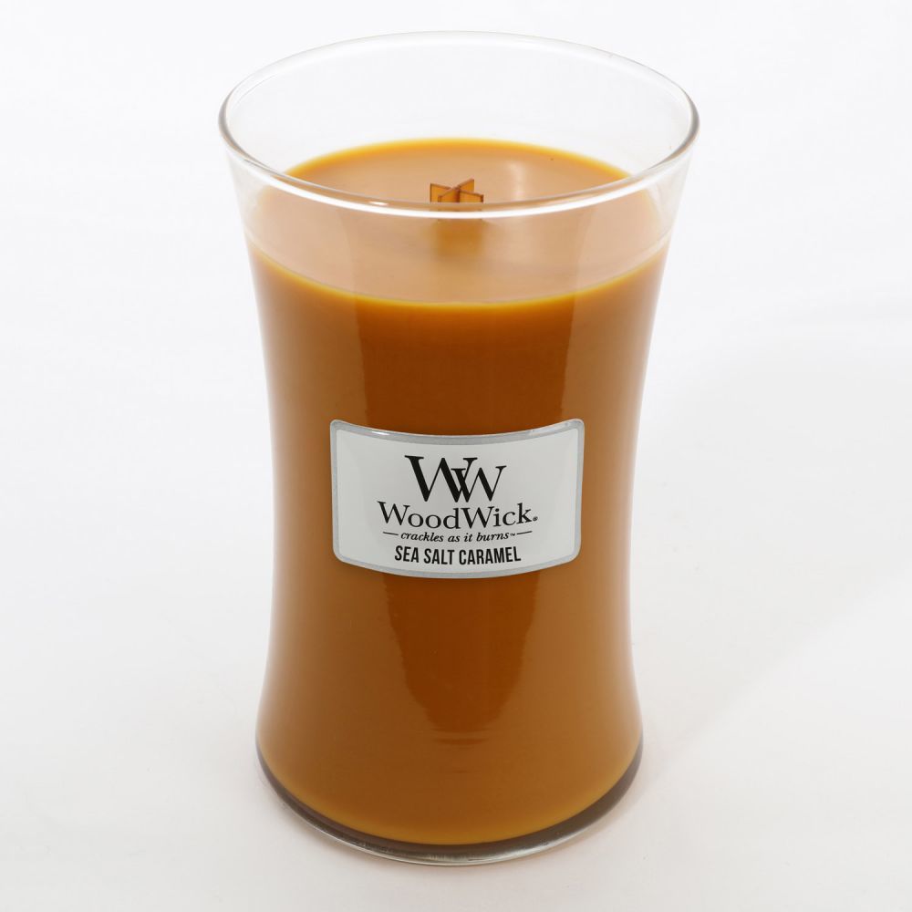 Woodwick Candle - Sea Salt Caramel (Large)