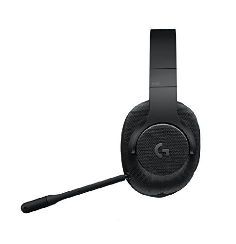 Logitech G433 7.1 Surround Gaming Headset - Black for PC Games image