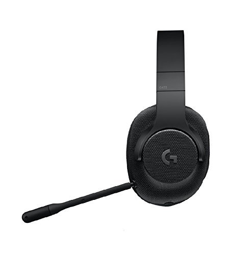 Logitech G433 7.1 Surround Gaming Headset - Black on PC