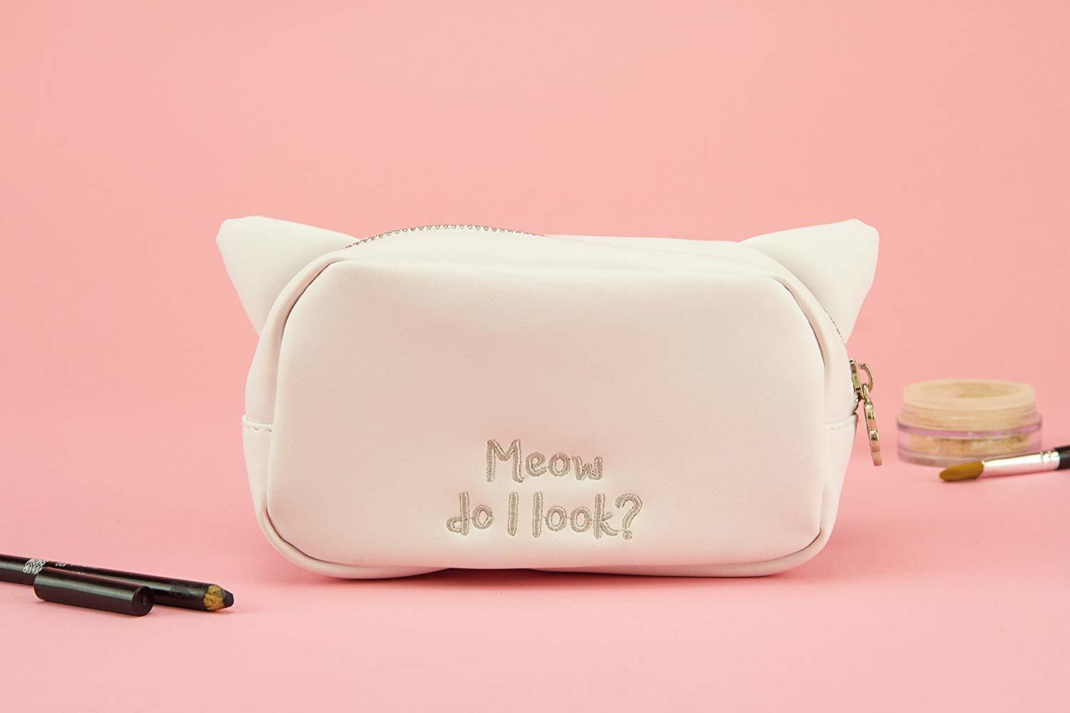 My Kawaii: 'Meow Do I Look' Toiletry Bag image