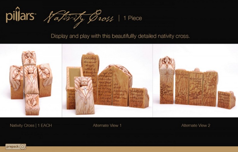 Pillars Pillars of Heaven Nativity 9 Piece Set Images at Mighty Ape NZ
