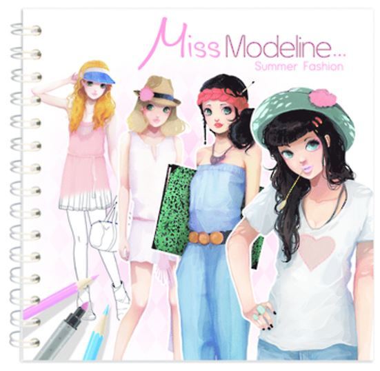 Miss Modeline Notebook - Summer Fashion image