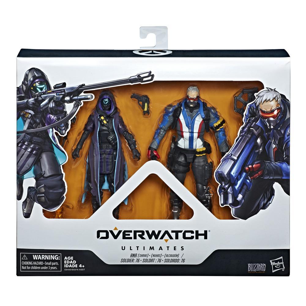 Overwatch: Ultimates Series 6" Dual Pack - Soldier: 76 & Ana (Shrike)