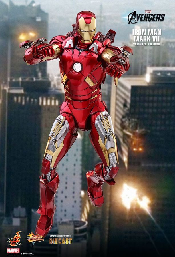 Marvel: Iron Man (Mark VI) - 1:6 Scale Diecast Figure