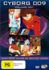 Cyborg 009 - Vol. 1 (3 Disc Set) on DVD Cyborg 009 - Vol. 1 (3 Disc Set) on DVD
