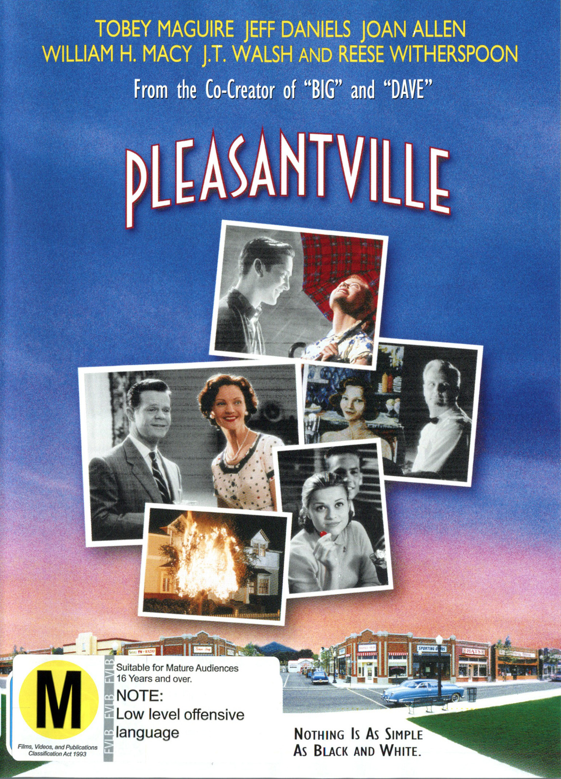 Pleasantville on DVD image