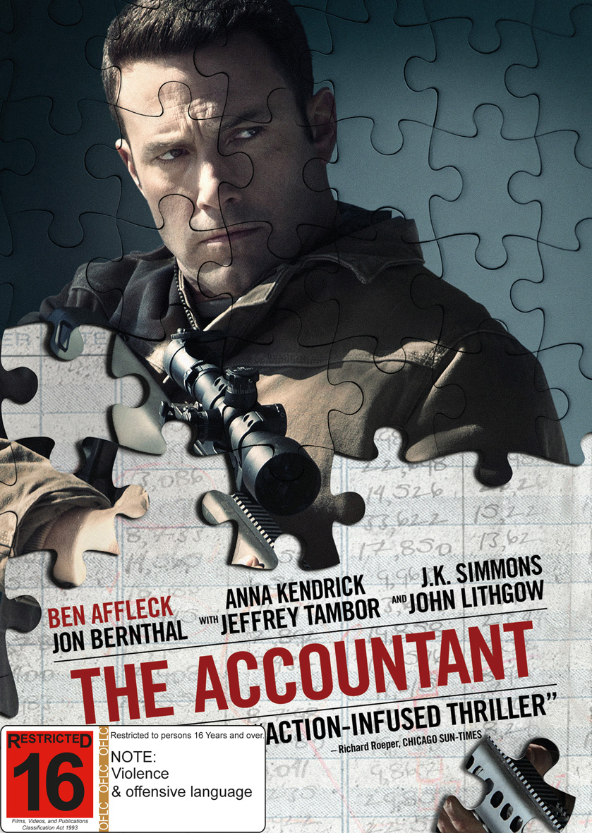 The Accountant on DVD image