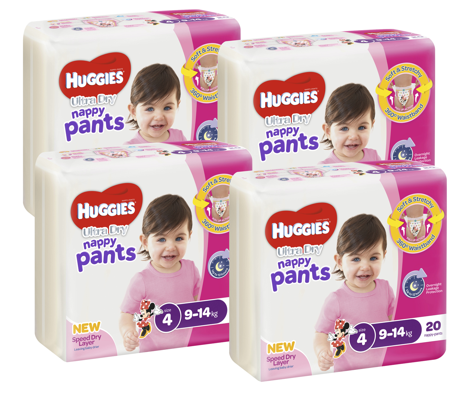 huggies ultra dry size 4 girl
