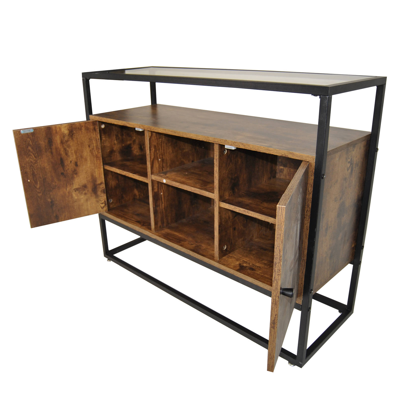 Buy Industrial Rustic Sideboard Buffet Table at Mighty Ape NZ