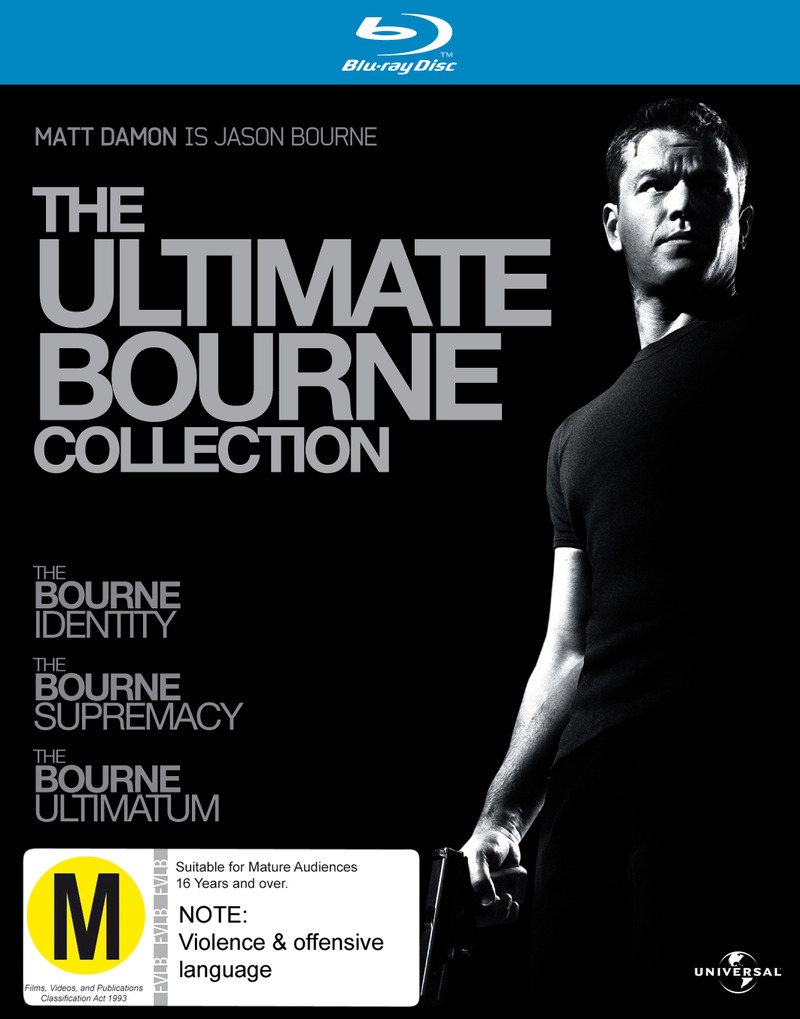 The Ultimate Bourne Collection (Bourne Identity 2002 / Bourne Supremacy / Bourne Ultimatum) (3 Disc Box Set) on Blu-ray image
