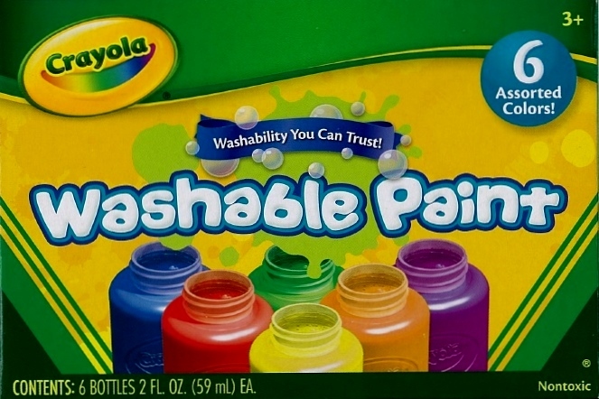 Crayola: Washable Paint Pack - 6 Colours image