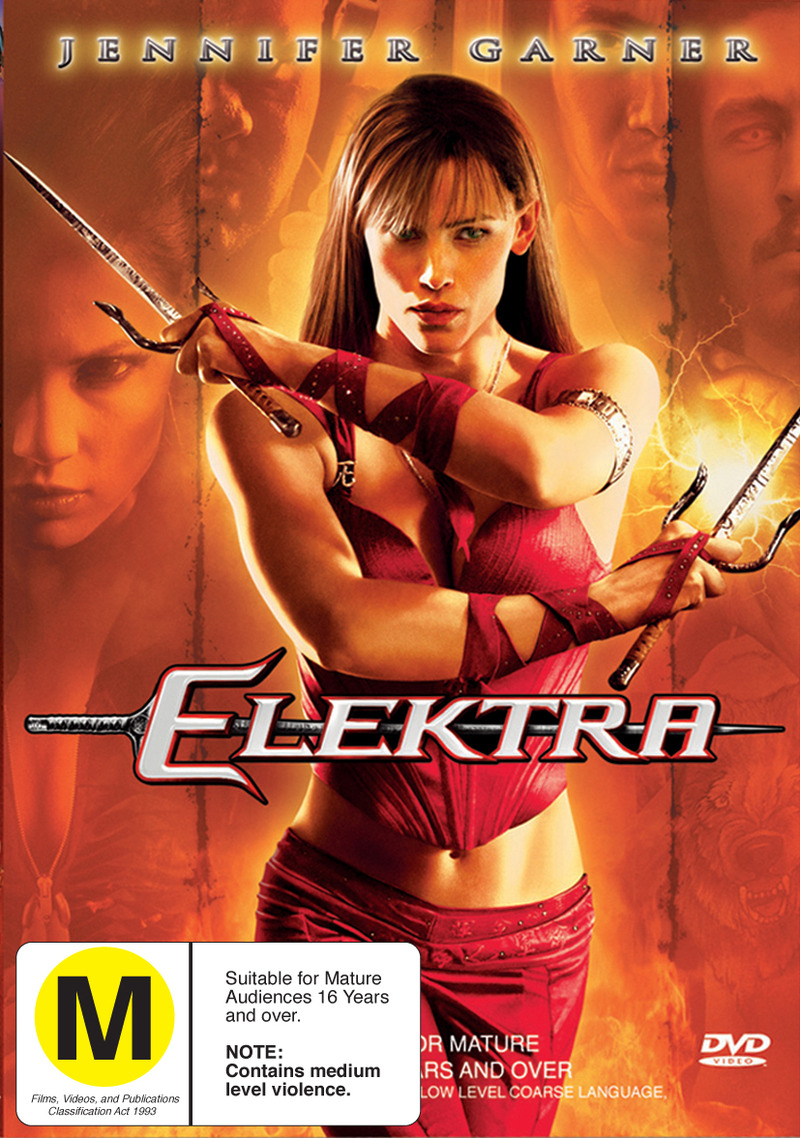 Elektra on DVD