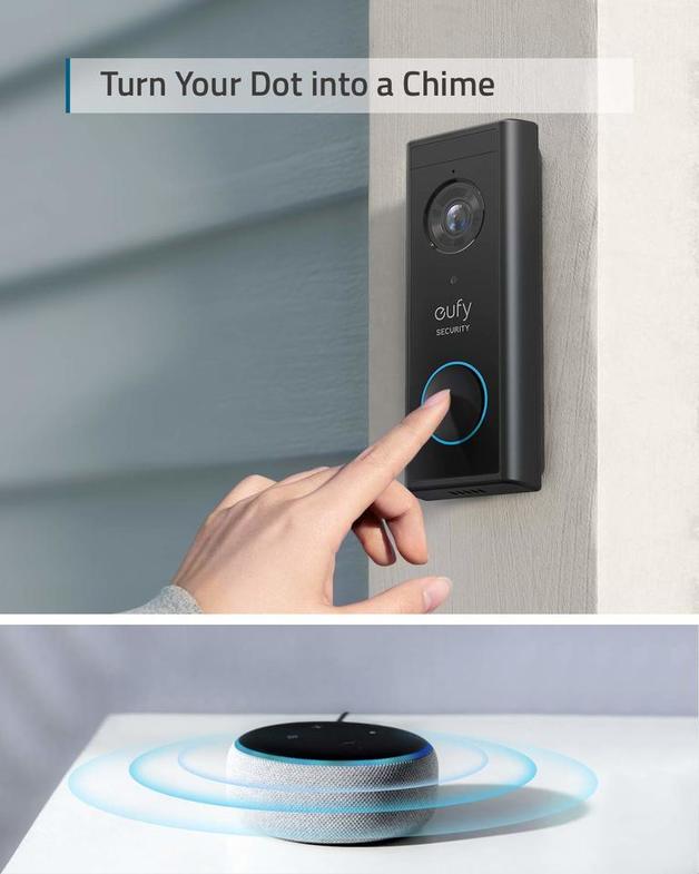 Eufy Video Doorbell 2K (Battery) Plus Home Base 2