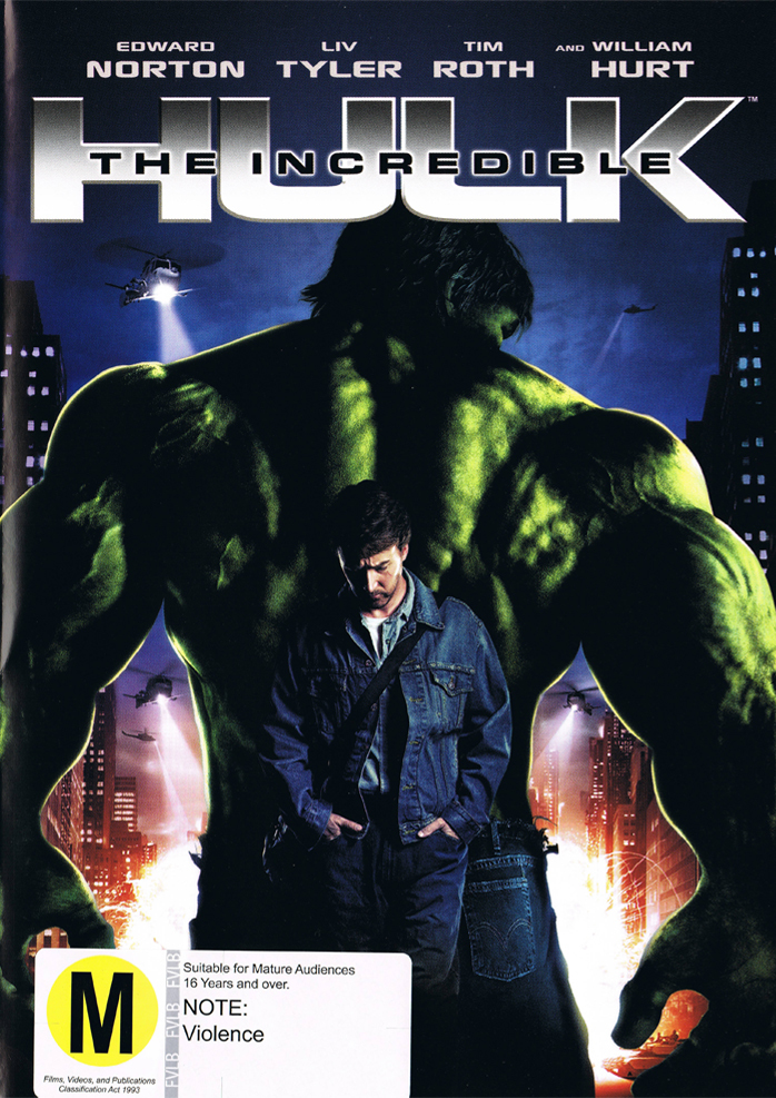 The Incredible Hulk (2008) on DVD image
