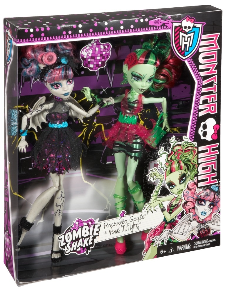 Buy Monster High Zombie Shake Doll Rochelle Goyle & Venus Mcflytrap