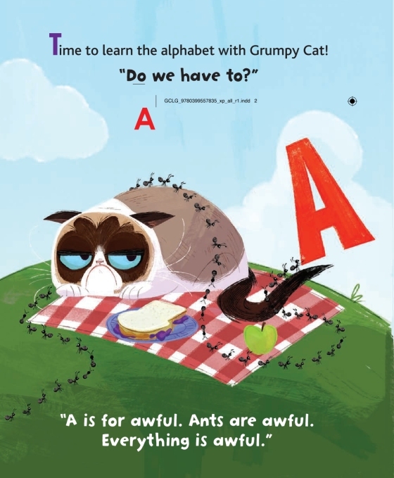 A Is for Awful: A Grumpy Cat ABC Book (Grumpy Cat) on Hardback by Christy Webster