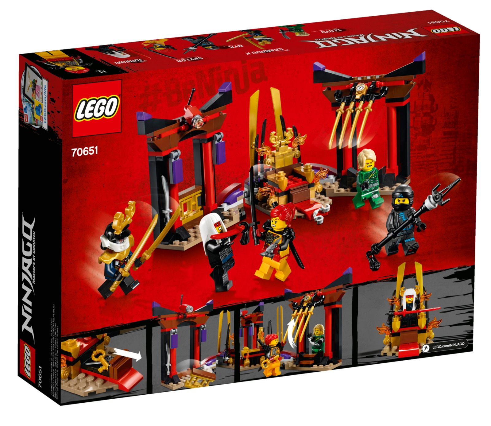 LEGO Ninjago - Throne Room Showdown (70651) image