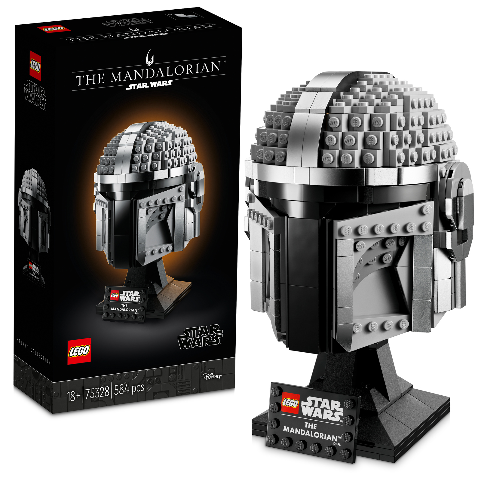 LEGO Star Wars: The Mandalorian Helmet - (75328) image
