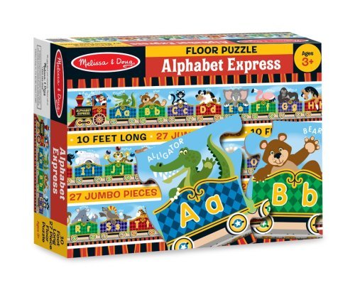 Melissa & Doug: Alphabet Express - Floor Puzzle image