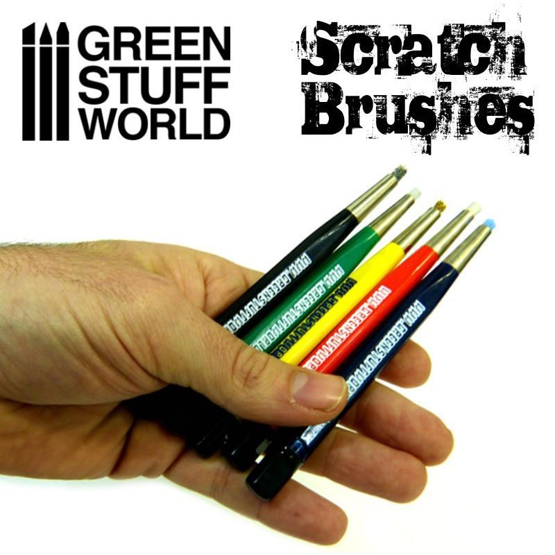 GSW - Scratch Brush Pens - 5-Pack