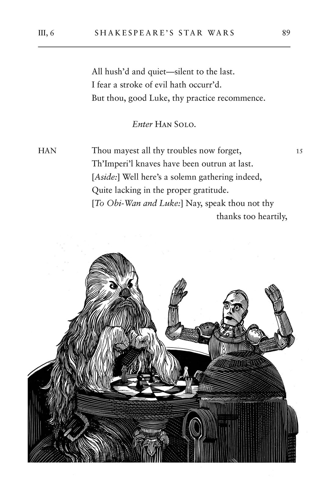 William Shakespeare's Star Wars image